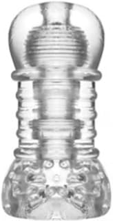 Male Masturbator Cup Sex Toys for Men, HBABY Portable Pocket Pussy Stroker Blowjob Stroker Sleeve Stimulator with Vagina Textured for Man Masturbation for Penis Stimulation and Training, Clear