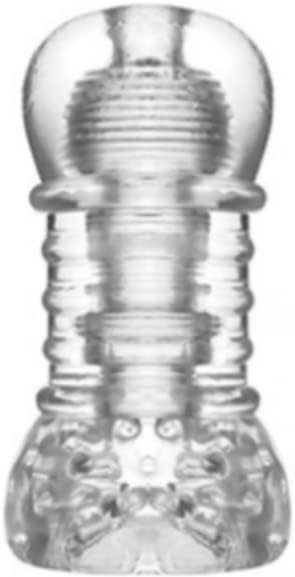 Male Masturbator Cup Sex Toys for Men, HBABY Portable Pocket Pussy Stroker Blowjob Stroker Sleeve Stimulator with Vagina Textured for Man Masturbation for Penis Stimulation and Training, Clear