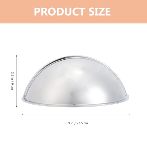 Deflector de inodoro para bano publico en abs plata duradero 2