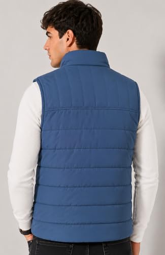 Image of SANE ORIGINALS Men's Sleeveless Puffer Jacket for Men, Water-Resistant Lightweight Winter Vest