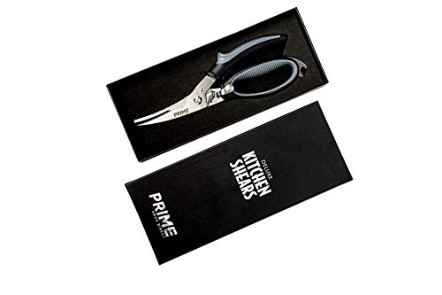 Premium Kitchen Shears - Multi Purpose Come-apart Kitchen Scissors. Stainless Steel Poultry Shears, Meat and Vegetable Cutting. Heavy Duty Sharp Blades, Easy to Use, heavy duty scissors
