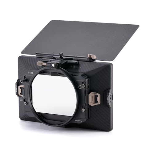 Tilta Mirage Pro MB-T17-S136 Kit de support simple mat avec dos de 136 mm, pare-soleil d'objectif d'appareil photo avec cadre de filtre de 10,2 x 14,4 cm, adaptateur à pince de 136 mm
