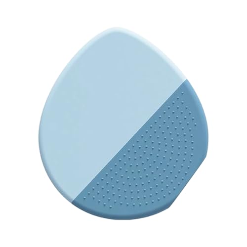 Brocha Para Base De Maquillaje Líquido - Herramienta De Maquillaje De Silicona Plana, Esponja Para Mezclar Cosméticos Mate | Pincel De Contorno | Esponja Para Aplicaciones Profesionales Principiantes
