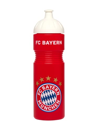 FC Bayern München Trinkflasche | Sporttrinkflasche | 0,75l