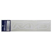 Amazon | 【RAYS(レイズ)】 RAYS LOGO ステッカー W140mm ヌキ文字 SL