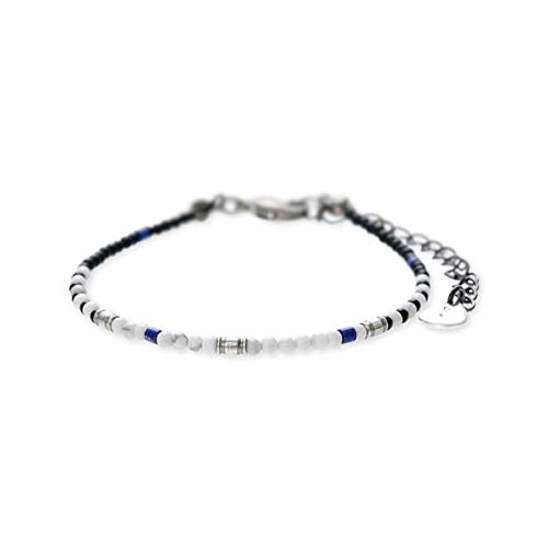 [ビビファイ] シルバー ブレスレット メンズ ブレスレット VFB-137-WH