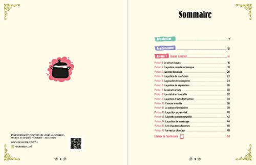 Petit manuel de potions pour sorciers débutants: 2021