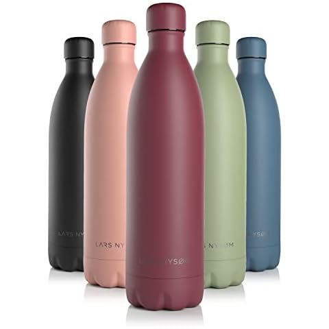 LARS NYSØM Trinkflasche Edelstahl 1000ml Cover