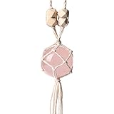 Rose Quartz Healing Crystal Home Interior Decoration Car Hanging Ornaments Window Decoration Good...