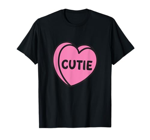 Día de San Valentín Dulces Corazones Amor Cutie Camiseta