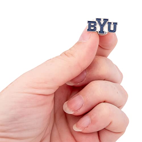 Image of Desert Cactus Brigham Young University Lapel Pin BYU Cougars Made of Metal for Formal Wear, Bag and Hat Jewelry, and Tie Tack