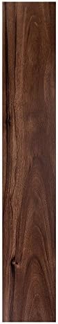 Vinyl Peel and Stick Floor Tile, Self-Adhesive Wood Plank, 10-Pack (15 Square Feet) - 6 Inch Width, 36 Inch Length, 1.2mm - Hickory - Easy DIY Nexus Planks for Any Room by Achim Home Decor