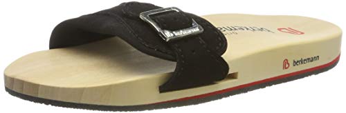 Preisvergleich Produktbild Berkemann Unisex-Erwachsene Berkilette Pantoletten, Schwarz (Schwarz), 42 EU (8 UK)