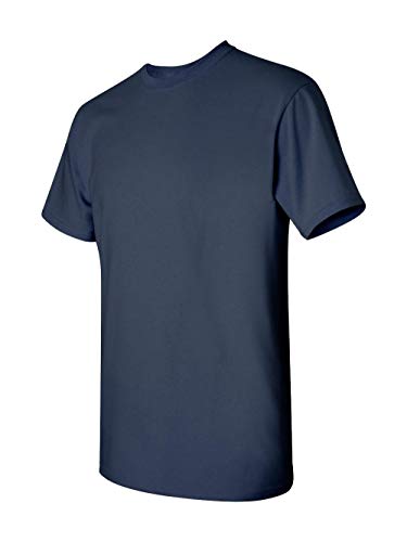 Gildan Blank Adult Heavy Cotton T-Shirt (G500) Navy, Navy, S