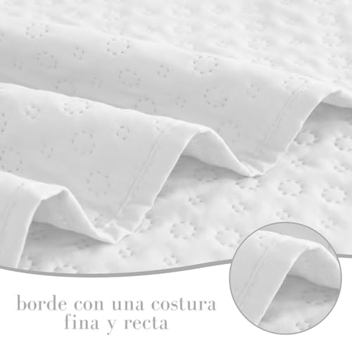 Colcha bouti de diseño estampado suave con fundas de cojín para cama 150 3