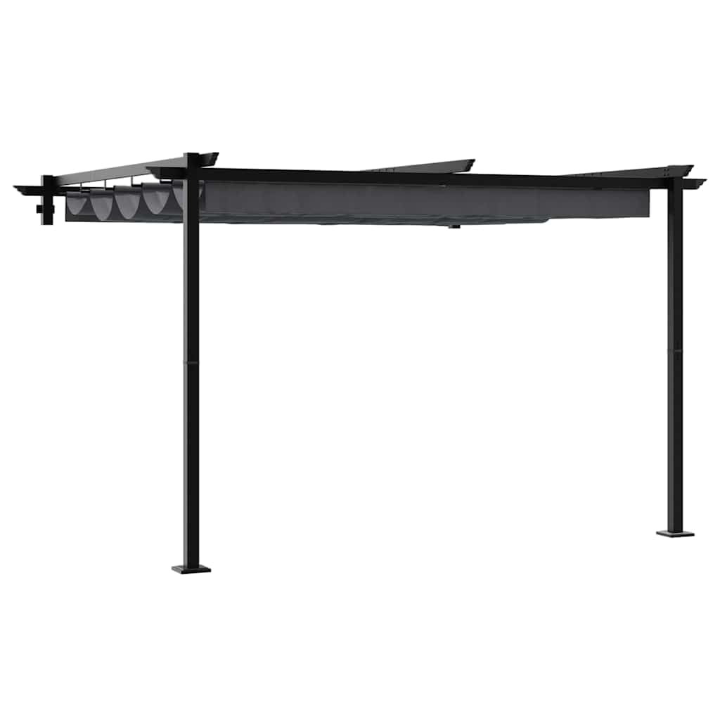 Générique Pavillon Anthracite 300 x 300 x 200 cm Polyester,Maison & Jardin,Pelouses & Jardins,Vie en extérieur,Structures extérieures,Auvents & abris,4003972