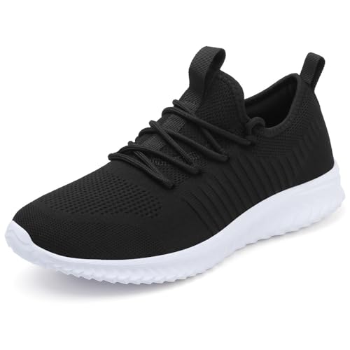 Chaussures de course pour homme noir et blanc pointure 43 pour basket de sport
