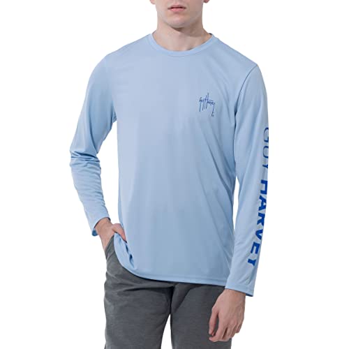 Guy Harvey Men's UPF 30+ Performance Long Sleeve