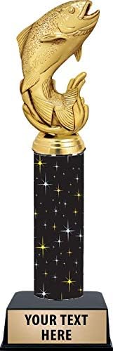 Trout Fish Trophy, 11" Fishing Trophies for Fishing Competition Awards Prime