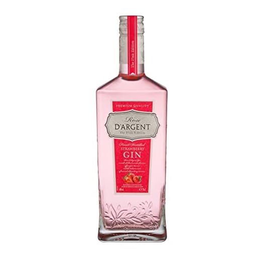 Rose D'Argent - Erdbeer-Gin, Spirituosen 40% (1 x 0.70 L)