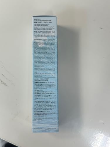 SKIN1004 Hyalu-CICA Cloudy Mist 120 ml | Hyalu-Cica-Formel mit grünem Teewasser | feuchtigkeitsspendende und beruhigende Multi-Care-Lösungen