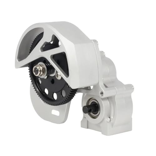 RC���f�� For Axial For SCX10 II SMT10 VS4-10 D90 1/10 ���^�� 3 �M�A �g�����X�~�b�V���� AX10 �M�A�{�b�N�X �Z�b�g RC ���b�N �N���[���[�p �G�������g�p �V���[�V �A�b�v�O���[�h�p(Silver)