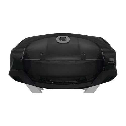 Grillabdeckung für Napoleon TravelQ PRO285 & 285, Weber Q1200 Grill, robuste und wasserdichte Grillabdeckung für Napoleon-Grillzubehör, Schwarz