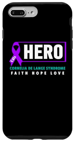 CdLS Awareness Shirt - Cdls Hero Cornelia De Lange�ǌ�Q �X�}�z�P�[�X iPhone 7 Plus/8 Plus �p
