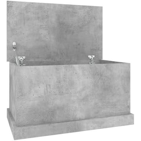 vidaXL Multi-Purpose Storage Box with Lid Cover