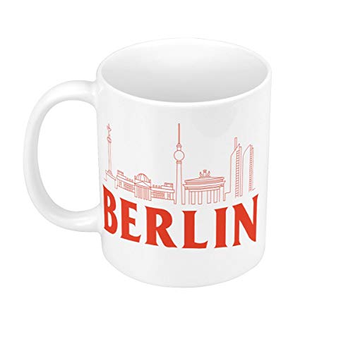 Mug Céramique Berlin Minimalist Allemagne Histoire Voyage