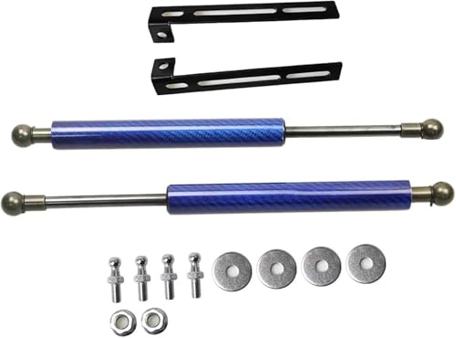 Ressort à gaz pour Citroën DS3 2009-2016 vérins de capot avant carbone bleu