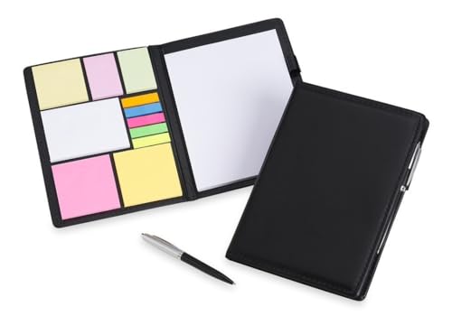 Bloco para Anotações com Autoadesivos e Caneta Plástica