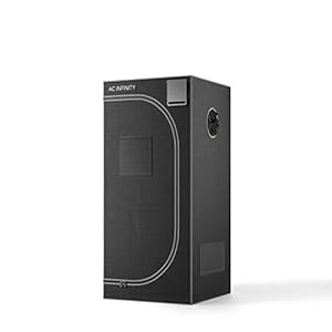 AC Infinity CLOUDLAB 422 Advance Grow Tent, 24”x24”x48” Thickest 1 in. Poles, Highest Density 2000D Diamond Mylar Canvas…