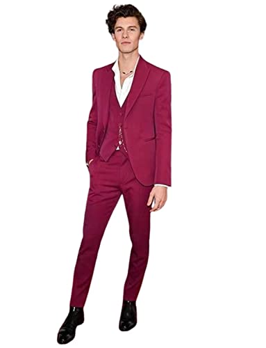 Costume Homme pour Banquet de Mariage - Ensemble Veste et Gilet Élégant et Confort