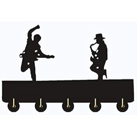 KingLive Wall Coat Rack Household Decor Modern Wooden Wall Hook Hunting Wall Hanger Hunter Gift Wall Hook Made of Wall Decor Hooks Household Decor Hooks Keys Holder Cover