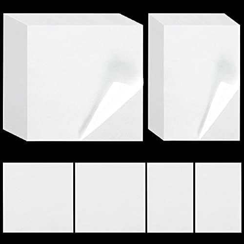 100 Pieces Diamond Painting Release Paper 15 x 15cm and 15 x 10cm Non-Stick Silicone Release Paper Double-Sided 5D Diamond Painting Accessories Cover Replacement Paper