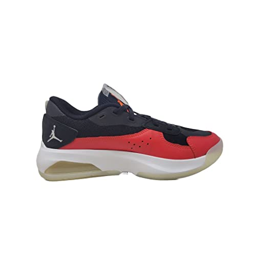 Jordan Air 200E Men's Casual Shoe, Black/Total Orange-Chile Red, 8 M US