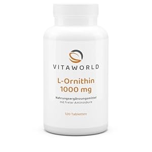 Vita World L-Ornithin 1000 mg Tabletten