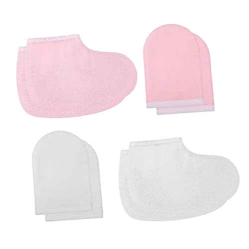 Soin des pieds et mains avec les moufles protecteurs Healvian pour vos soirées spa à la maison