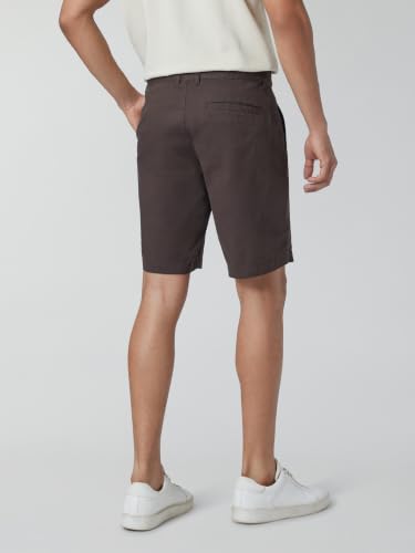 Image of XYXX Men's Element Chino Shorts | Solid Straight Fit | 100% Cotton with Dual Pockets & Plus Sizes