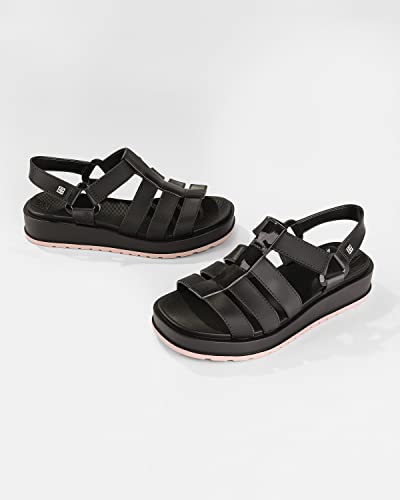 Sandália Conectada, Zaxy, Feminino, Preto, 37