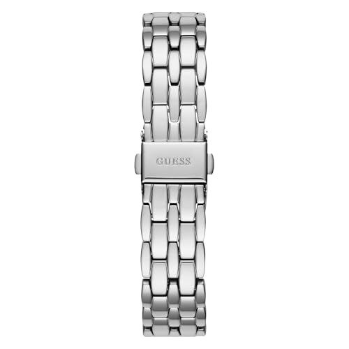 GUESS Stainless Steel + Pink Crystal Bracelet Watch by GUESS - Image 3