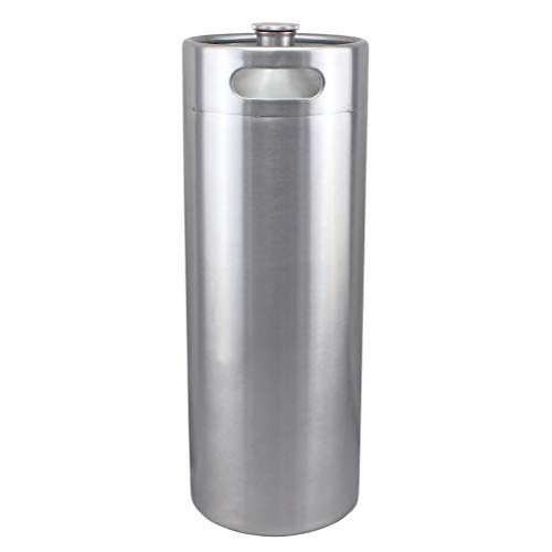 10L (2.64 Gallon) Stainless Steel Mini Keg for Beer Homebrew Kegerator Growler Ball Lock Cornelius Corny