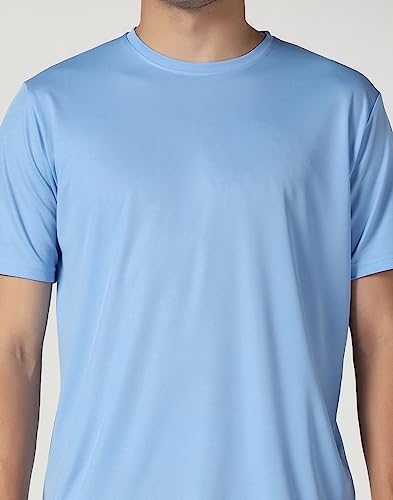 Image of INKKR Men's Short Sleeve Round Neck Dry Fit Multicolor T-Shirt Combo