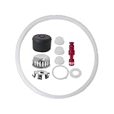 Pressure Cooker Release Valves Set with Silicone Sealing Rings Pressure Cooker Exhaust Part Suitable for 8 Quart Float Valves Set