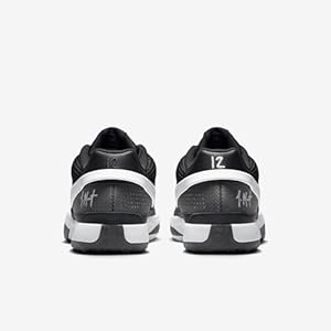 Nike Tênis de basquete Ja 1 (Team Bank) (FV1303-001, preto/branco