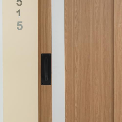 Poignées de porte acier inoxydable noir 180mm LIFKOME lot de 2 - 7