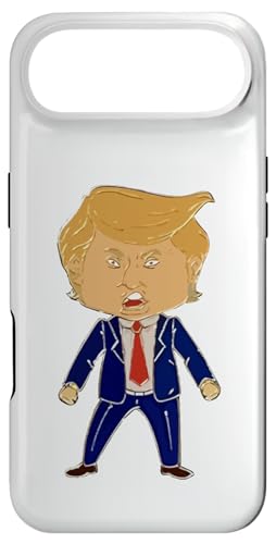 Happy Trump Cartoon ? Funny 2026 Meme Trend Graphic �X�}�z�P�[�X iPhone Air �p