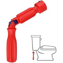 Universal Toilet Seat Installation Key - 10/13/17mm Repair Wrench, Fitting Tool for Toilet Seat - Red, MR0001