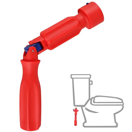 FALESOUL Universal Toilet Seat Installation Key - 10/13/17mm Repair Wrench, Fitting Tool for Toilet Seat - Red, MR0001